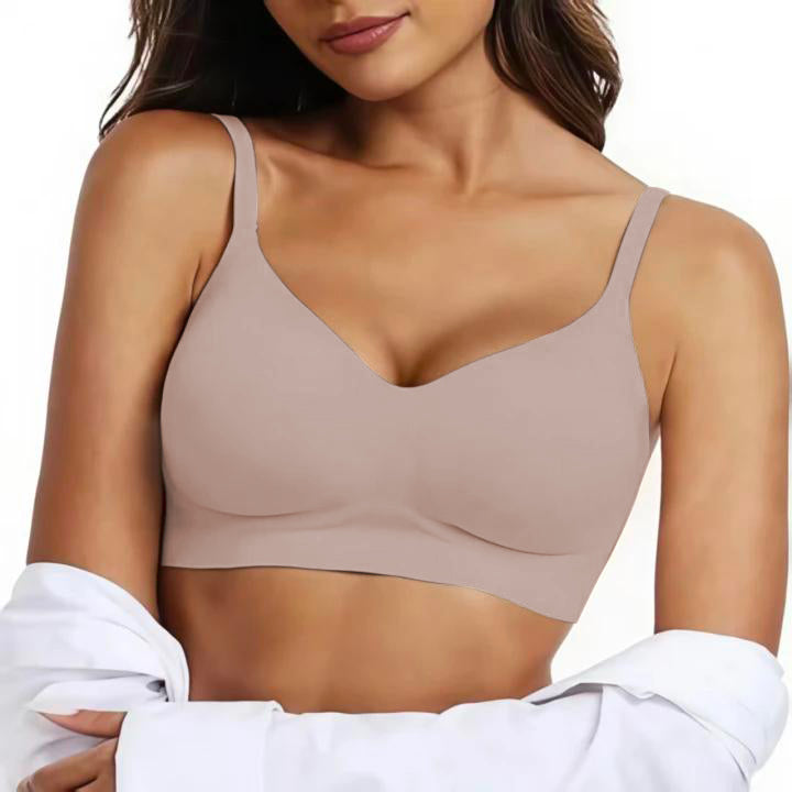 Womens Seamless Comfort Push-Up Bra