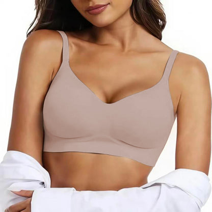 Womens Seamless Comfort Push-Up Bra