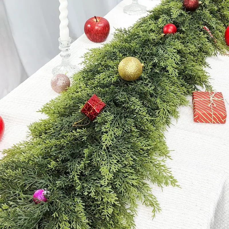 2 PCs Artificial Cedar Garlands