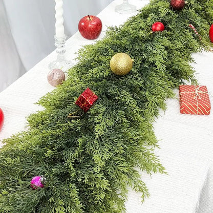 2 PCs Artificial Cedar Garlands