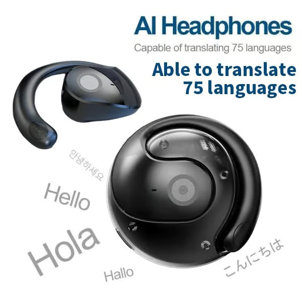 AI Translation Wireless OWS Bluetooth 5.4 Earphones