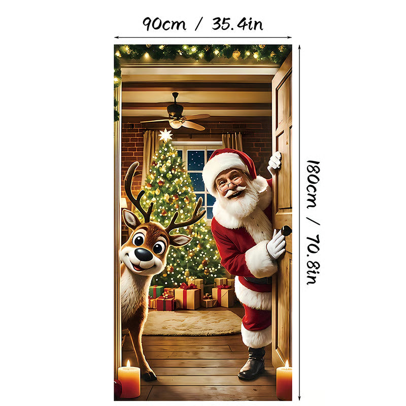 Santa Claus Door Frame Banner