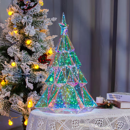 Prismatic Iridescent Christmas Tree