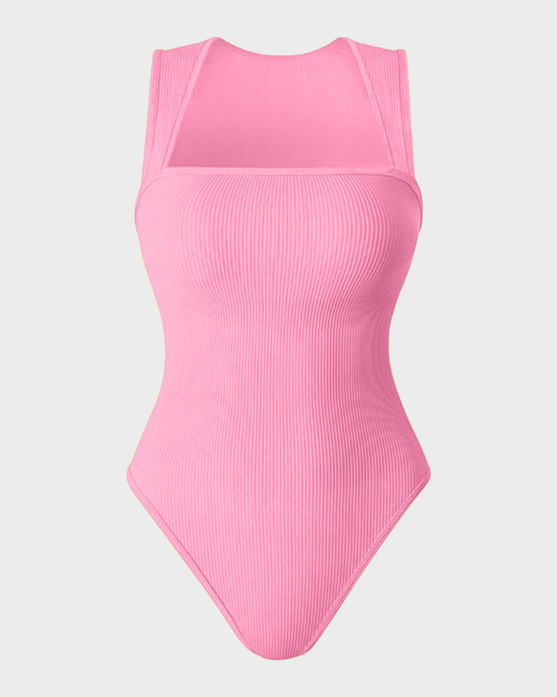 Sleeveless Tummy Control Tank Tops Bodysuits