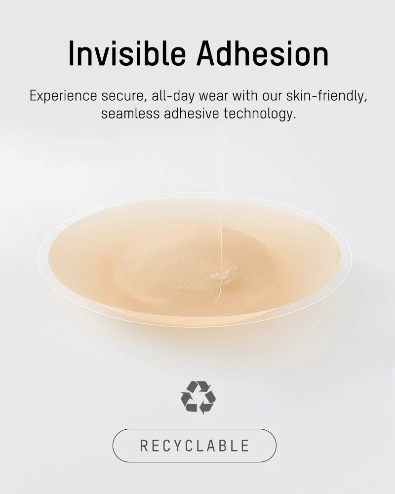 Seamless Non-Adhesive Nip Covers(2 Pairs)