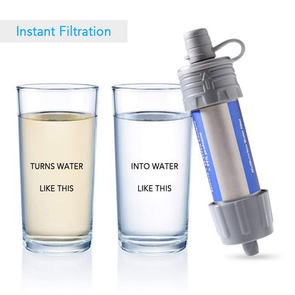 Outdoor Survival Water Filter Straw – Clean Water Anywhere