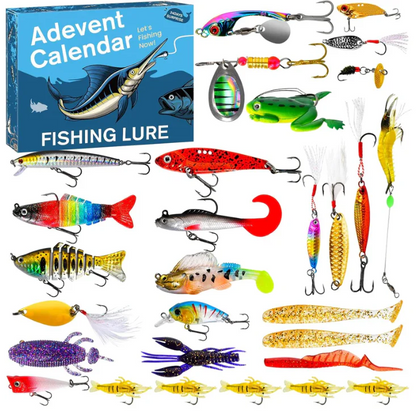 🎣 Fishing Advent Calendar 2025 – 24 Days of Lure Surprises