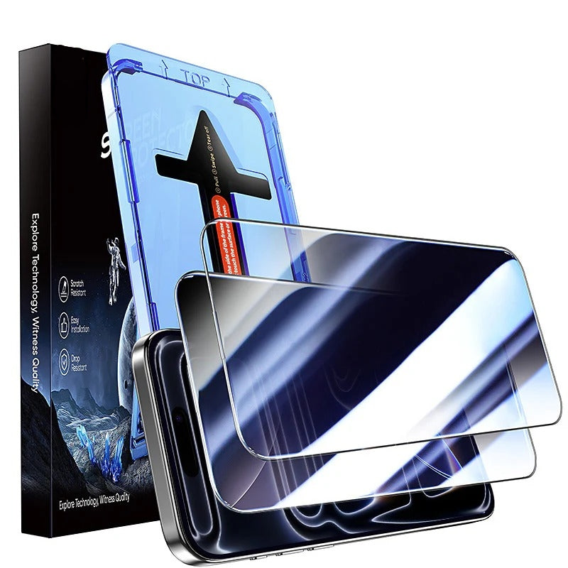 iPhone 17/16 Screen Protector (2 PCS) – Crystal Clear & Privacy Protection