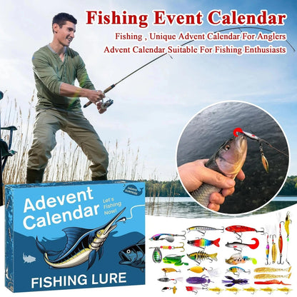 🎣 Fishing Advent Calendar 2025 – 24 Days of Lure Surprises