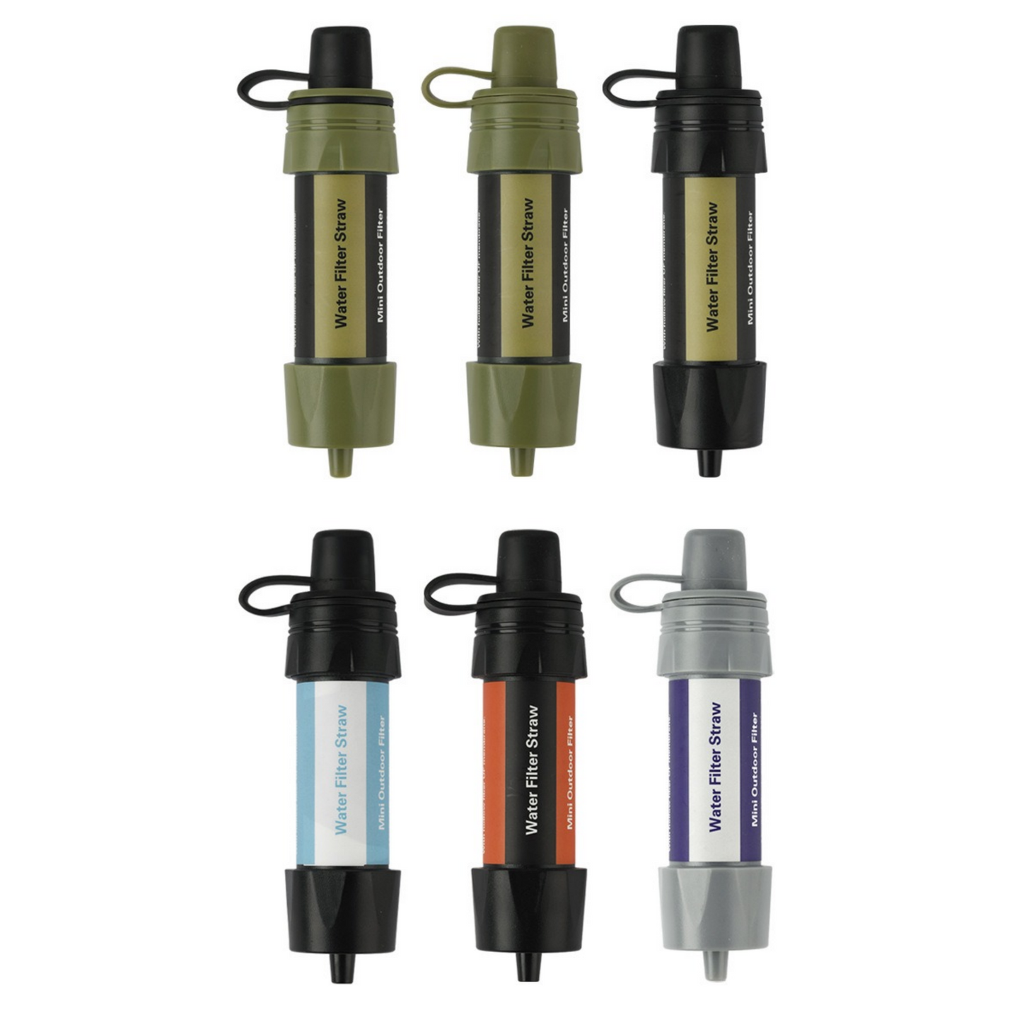 Outdoor Survival Water Filter Straw – Clean Water Anywhere