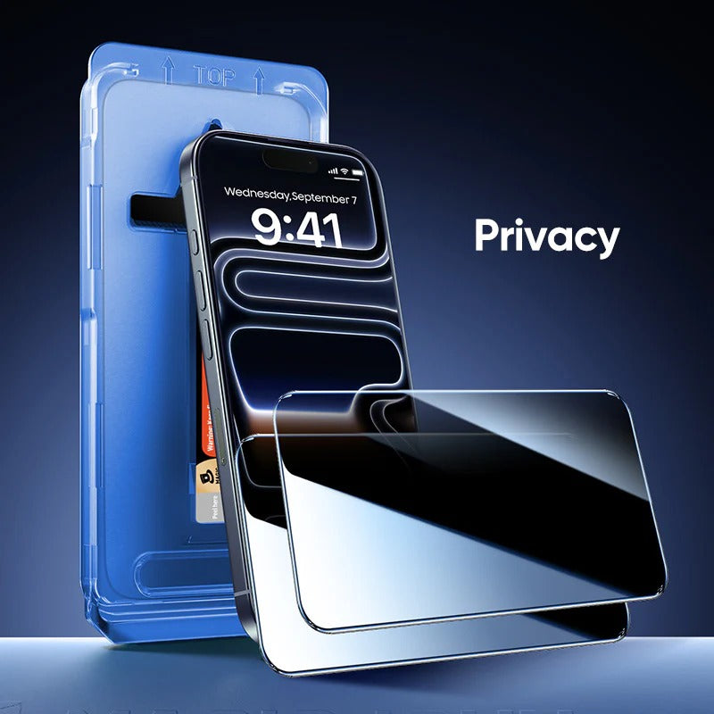 iPhone 17/16 Screen Protector (2 PCS) – Crystal Clear & Privacy Protection