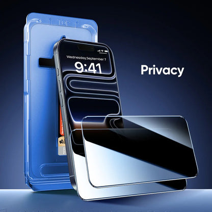 iPhone 17/16 Screen Protector (2 PCS) – Crystal Clear & Privacy Protection