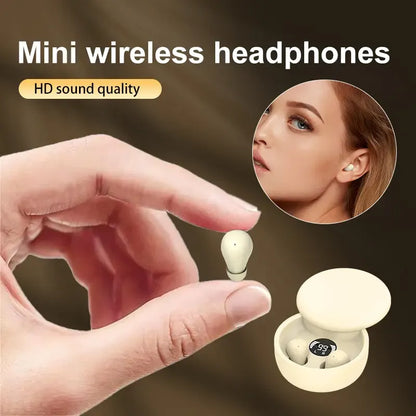 Mini Invisible Bluetooth 5.4 Earbuds – Wireless, Ultra-Discreet Sport Headphones