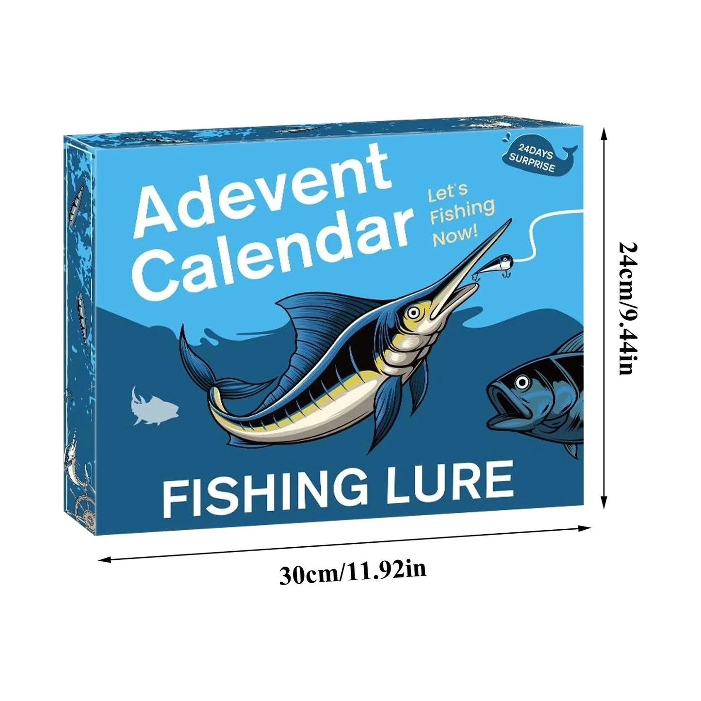 🎣 Fishing Advent Calendar 2025 – 24 Days of Lure Surprises