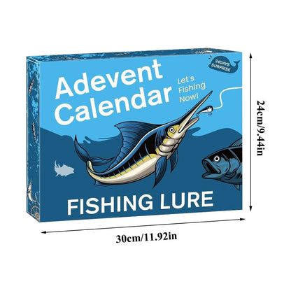 🎣 Fishing Advent Calendar 2025 – 24 Days of Lure Surprises