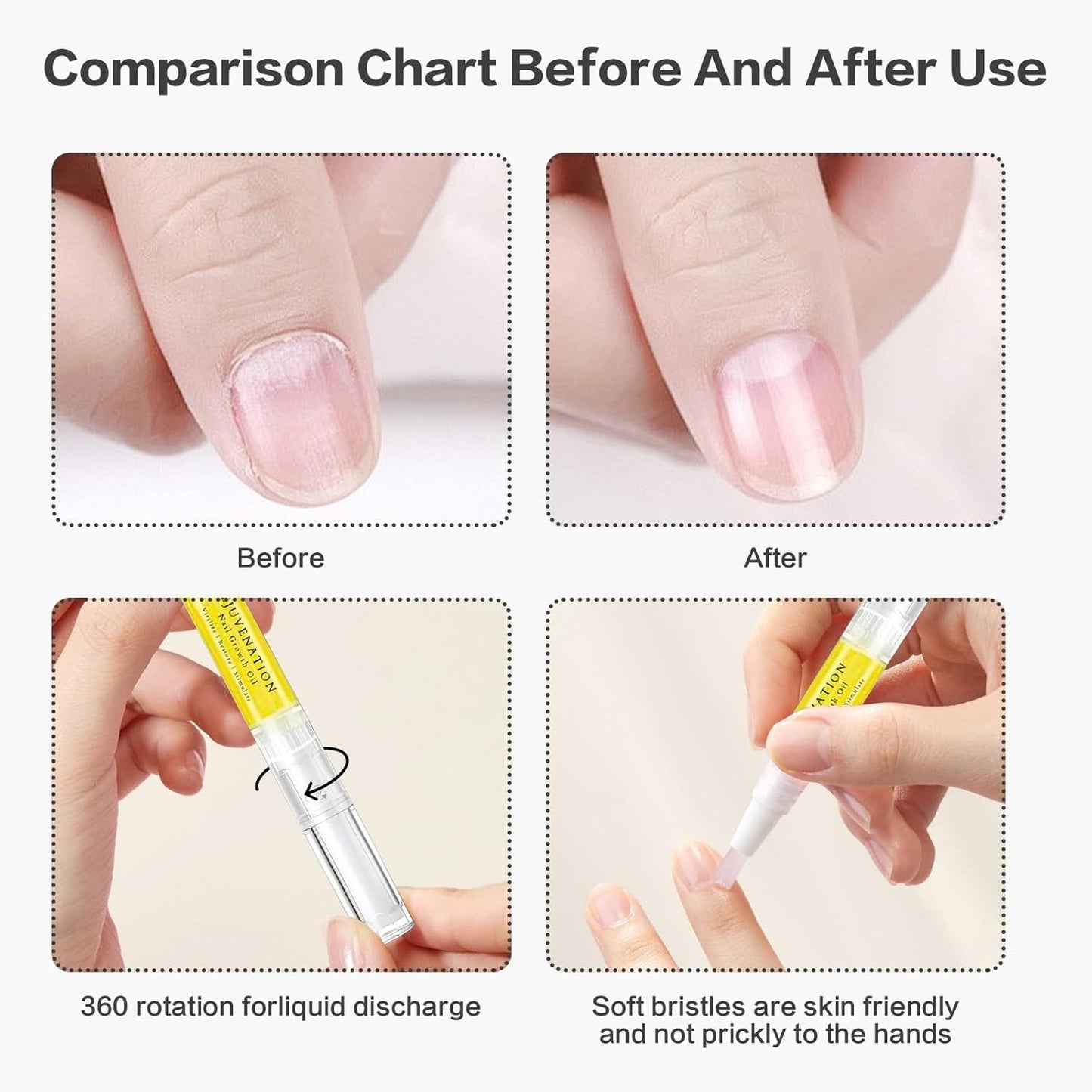 Rejuvenation Natural Nail Growth Oil (2PCS)