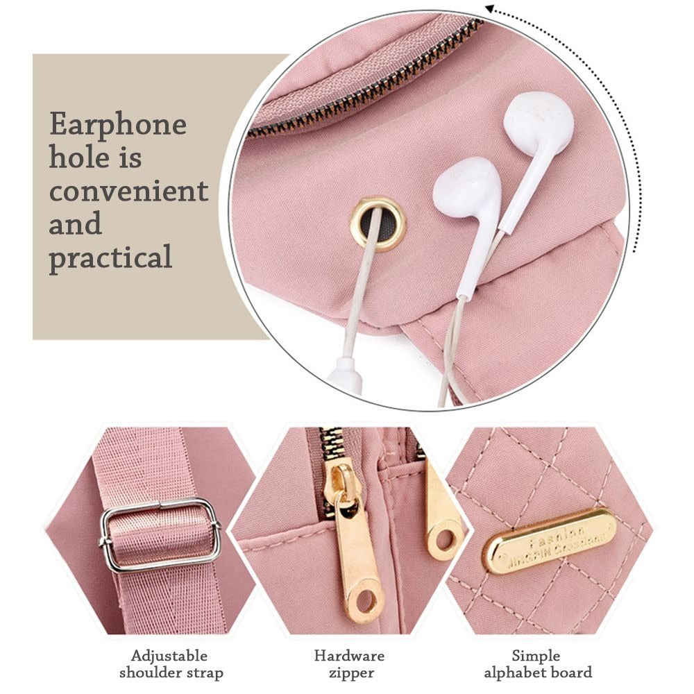 Solid Color Quilted Fanny Pack — Chic, Spacious, and Ready for Anything