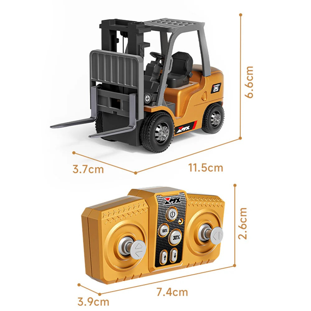 🚜 Mini Desktop Remote Control Forklift Car