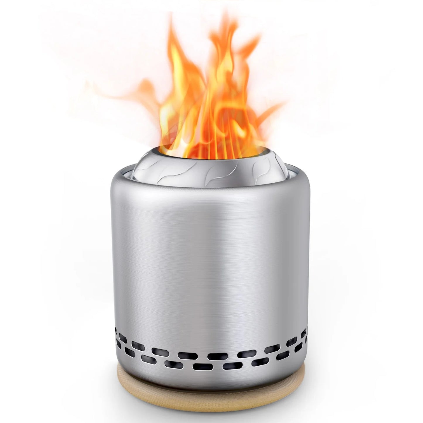 Stove Tabletop Fire Pit with Stand – 5.9” x 7.8” Smokeless Stainless Steel Portable Fire Pit 🔥