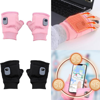 USB Rechargeable Heated Gloves – Smart Winter Warmth