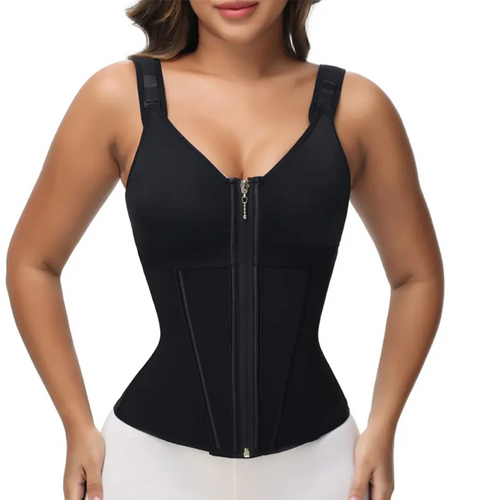 Enhanced Shaping Corset Top for a Snatched Waist