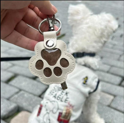 🐾 Always With You – Pet Paw Keepsake Keychain