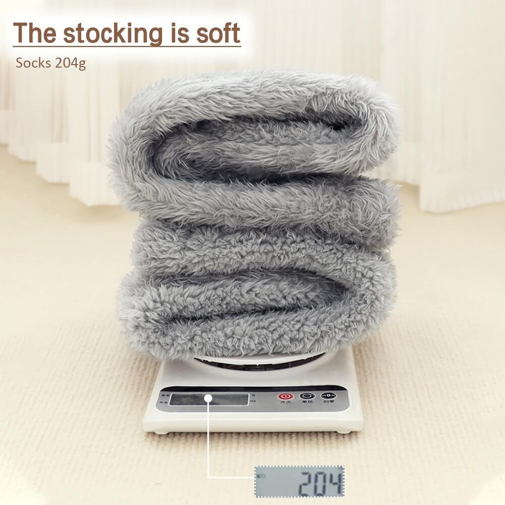 Over-Knee Fuzzy Plush Socks (2PCS) — Cozy, Cute & Irresistibly Soft