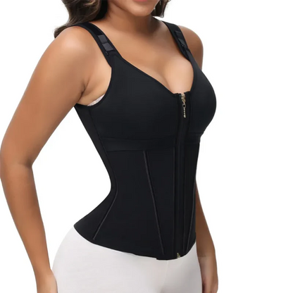 Enhanced Shaping Corset Top for a Snatched Waist