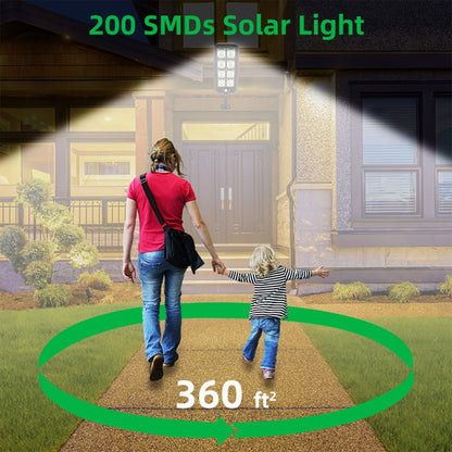 🌞 Solar Powered Street Light – Brightness That Fits Your Needs