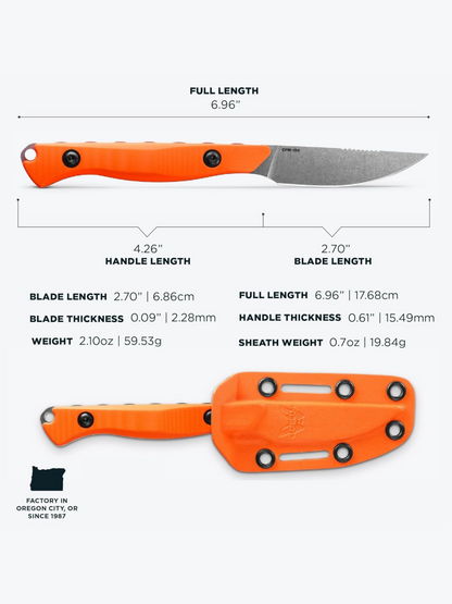 ⚔️BM 15700 – Precision Fixed Blade Tool for Hunting & Outdoors