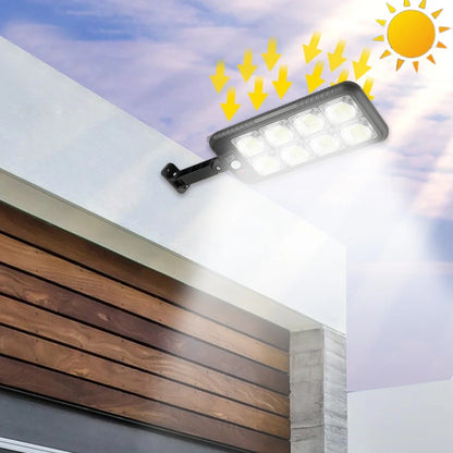 🌞 Solar Powered Street Light – Brightness That Fits Your Needs