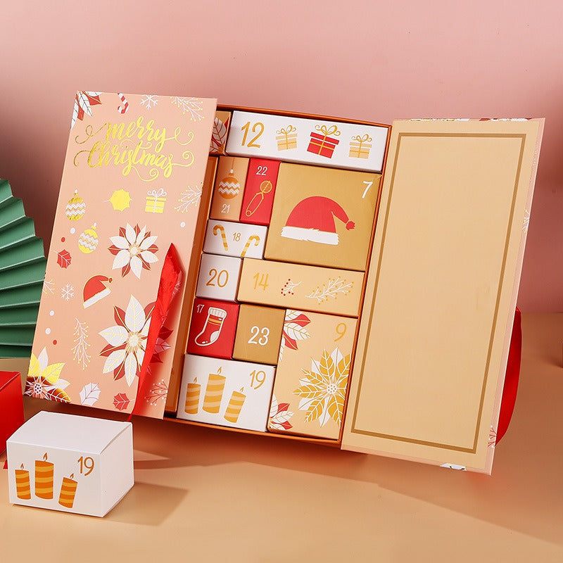 DIY Christmas Advent Calendar 2025 – 24 Refillable Gift Boxes Set