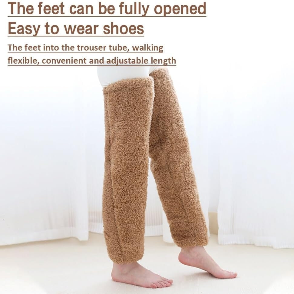 Over-Knee Fuzzy Plush Socks (2PCS) — Cozy, Cute & Irresistibly Soft
