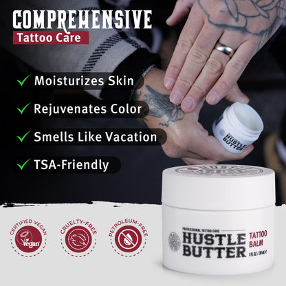 Deluxe Tattoo Balm: Heal. Hydrate. Protect.