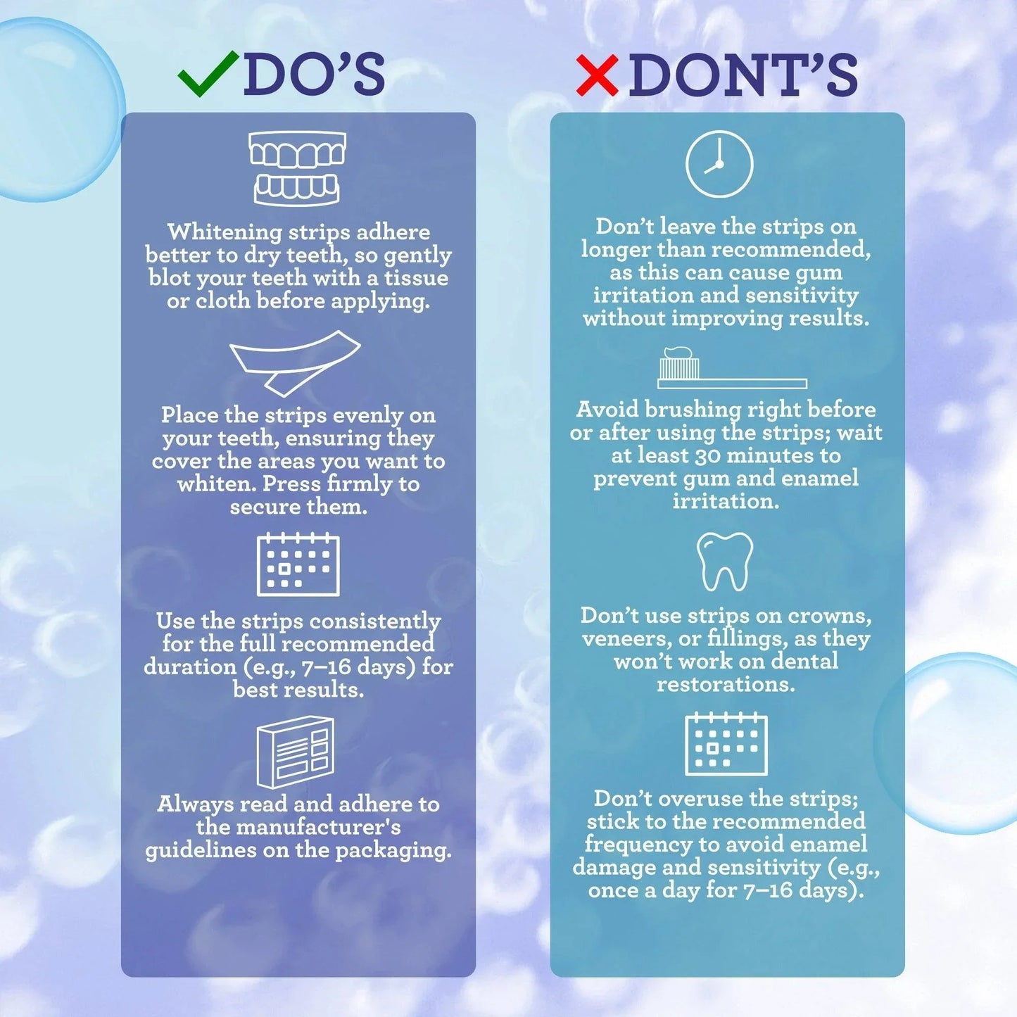 GuruNanba Whitening Strips