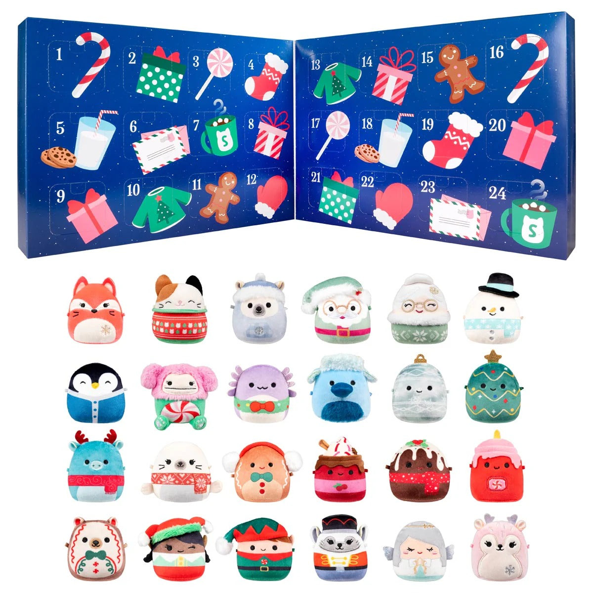 🎄 Micromallows 24-Day Holiday Plush Advent Calendar 2025