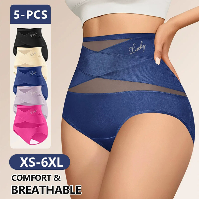 🖤 4-PCS High-Waisted Sculpting Briefs