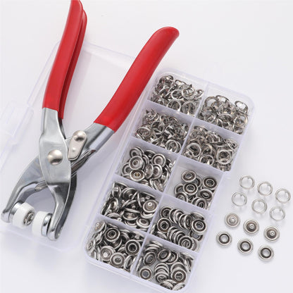 200/300 Sets Hollow Snap Fastener Kit — Colorful, Durable & Ready for Every Crafting Project