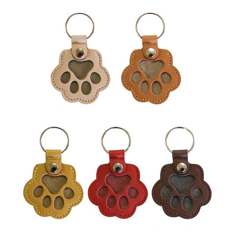 🐾 Always With You – Pet Paw Keepsake Keychain