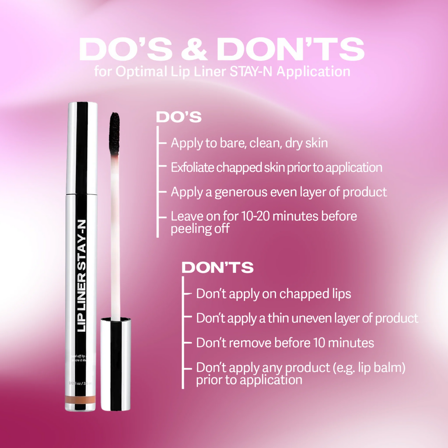 PEEL OFF LIP STAIN – All Day & Night, Zero Smudge!