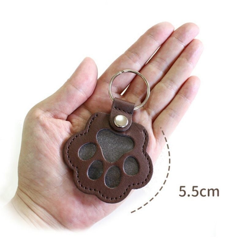 🐾 Always With You – Pet Paw Keepsake Keychain