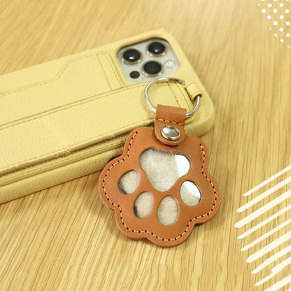 🐾 Always With You – Pet Paw Keepsake Keychain