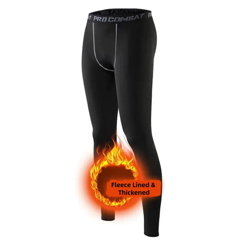 Men’s Fleece-Lined Thermal Pants