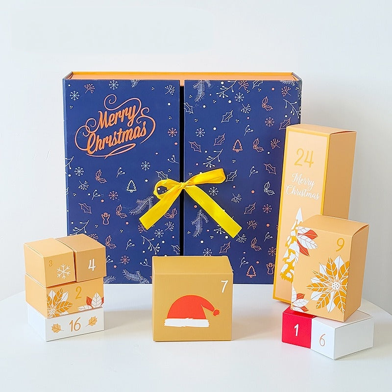 DIY Christmas Advent Calendar 2025 – 24 Refillable Gift Boxes Set