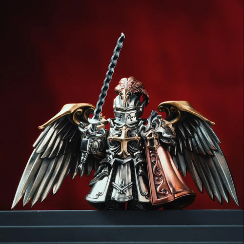 Crimson Templar – Epic Paladin Desk Statue
