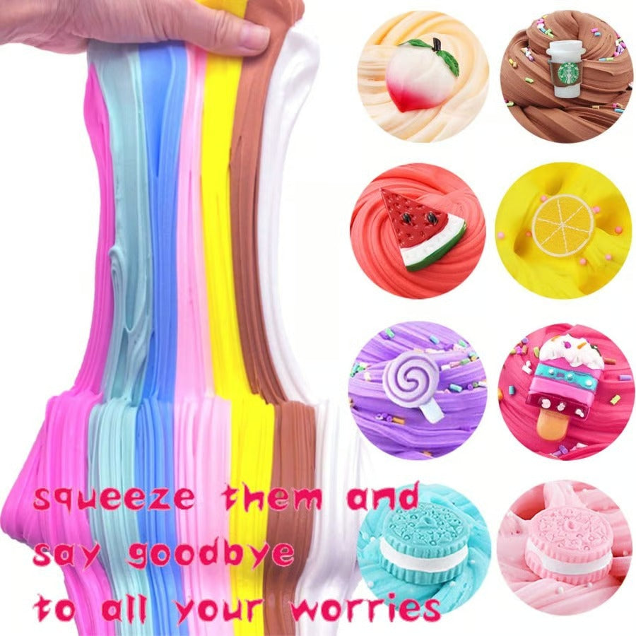 Super Butter Clay Slime – DIY Soft & Squishy Scented Slime for Stress Relief & Fun