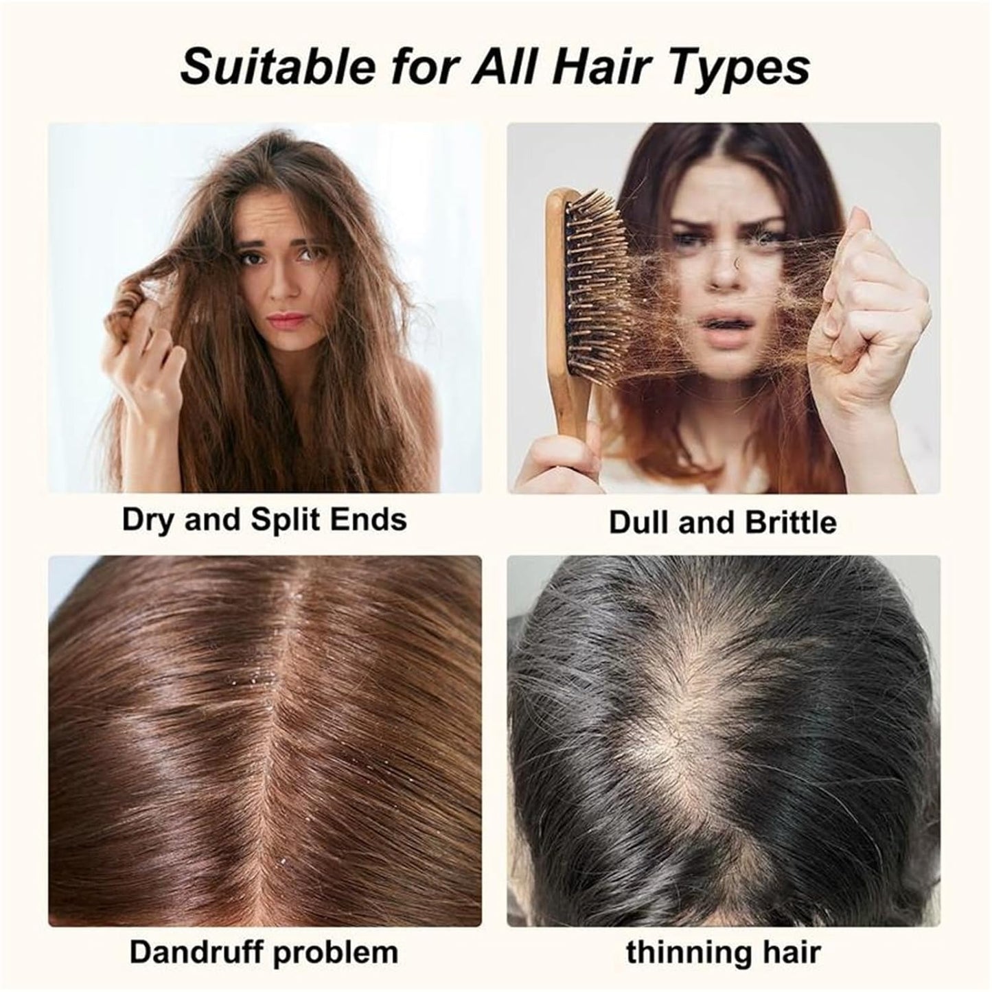 Anti-Hair Fall Hair Loss Treatment Shampoo (2 PCS)