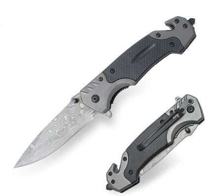 BM 5-in-1 Survival Folding Tool Multitool