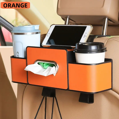 3-in-1 Car Backseat Organizer – Keep Your Ride Clean & Organized!