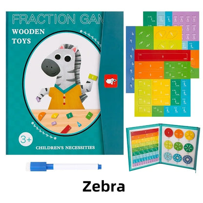 Magnetic Fraction Puzzle – Learn Math Through Play